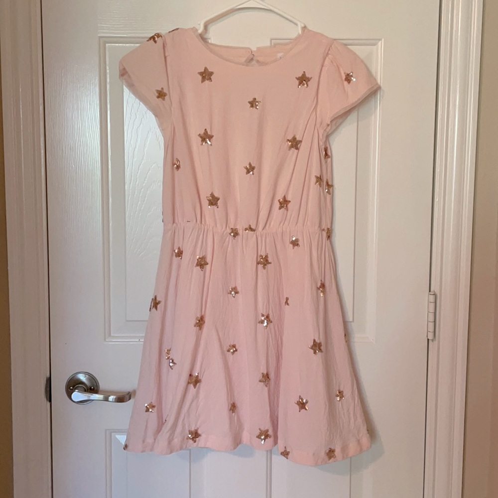Gap girls size 12 sequin star dress